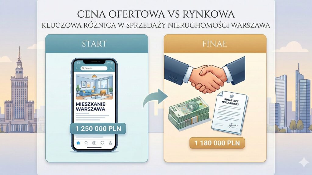 Cena ofertowa a rynkowa – na czym polega różnica?